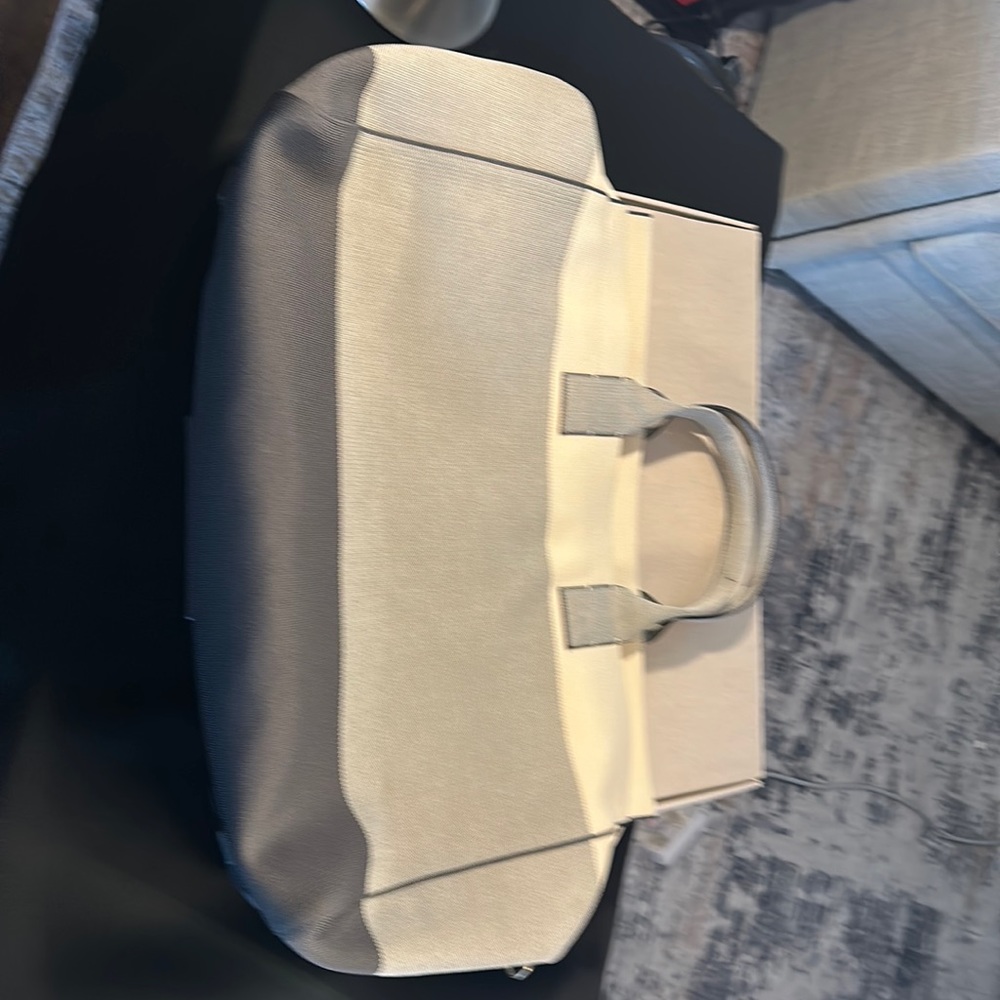 Rothy weekender in sand stone